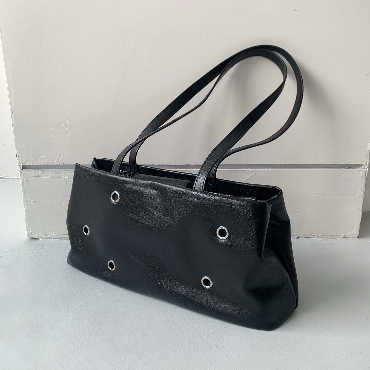 Luxury Bags Office - Rivet Shoulder Bag for Women Handbag