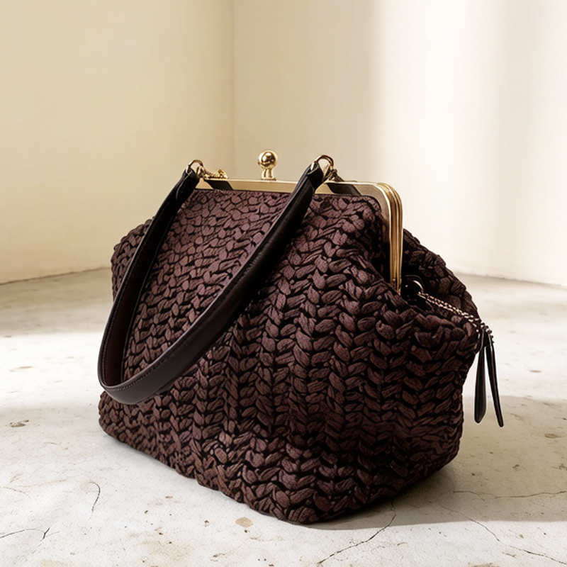 Hand-Woven Kisslock Frame Shou - Luxury Bags 2026 recension och pris