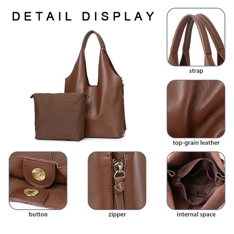 Luxury Cowhide Leather Women T - Luxury Bags Office recension och pris