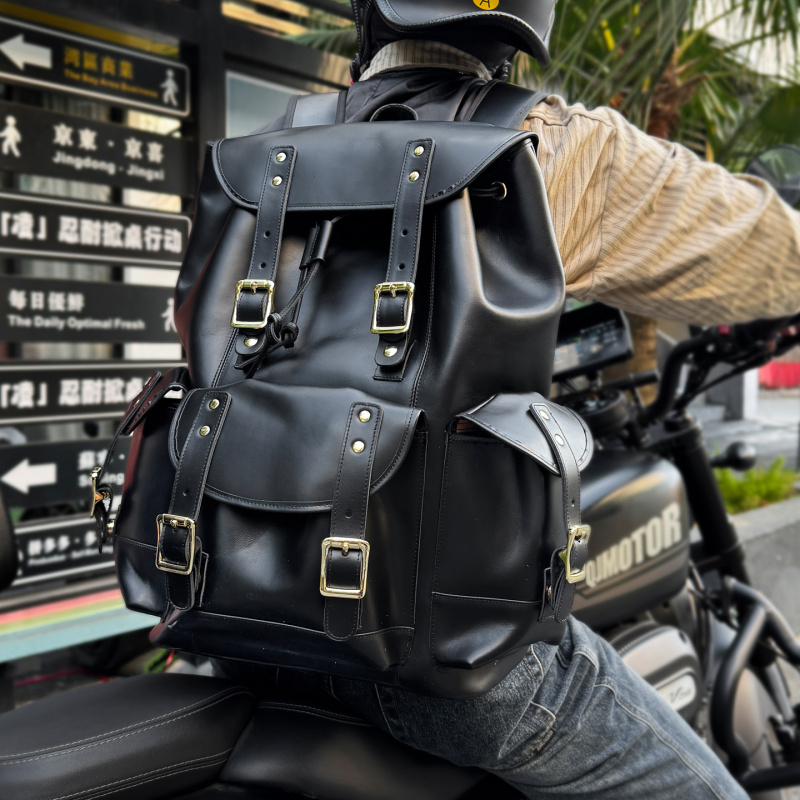 New Arrivals Leather Backpack  - Luxury Bags For Travel recension och pris