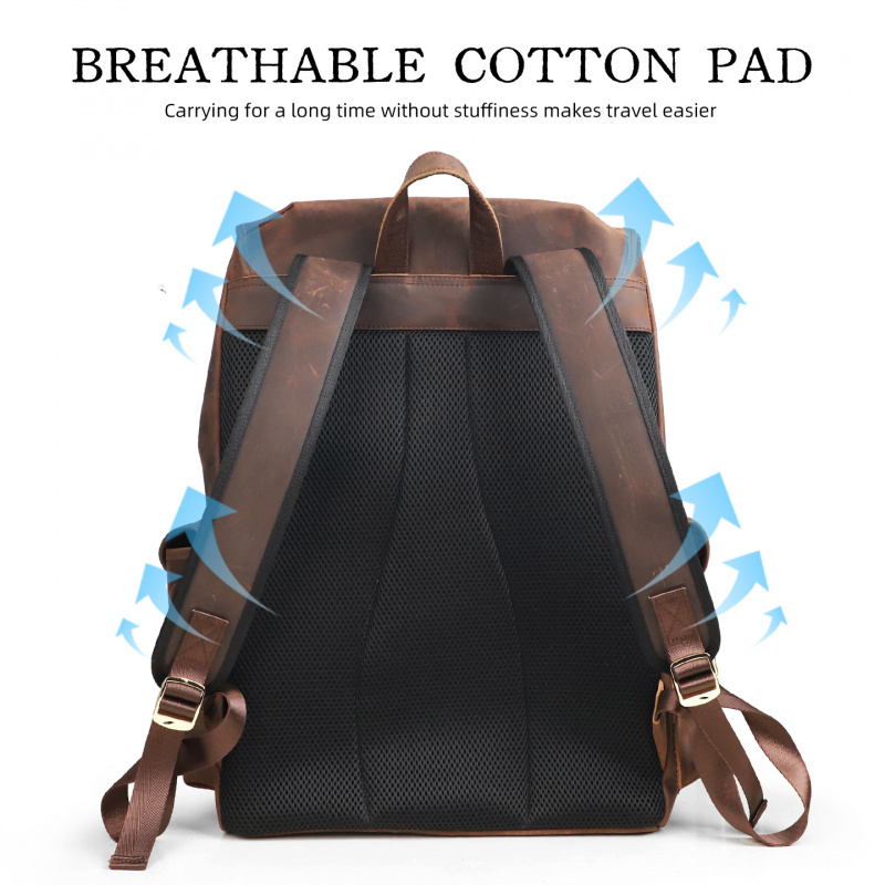 New Arrivals Leather Backpack  - Luxury Bags For Travel recension och pris