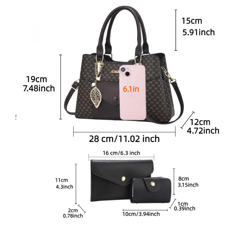 high-end textured large-capaci - Luxury Bags Tote recension och pris