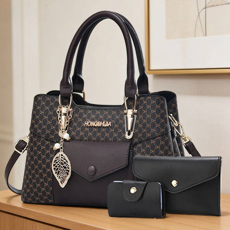 high-end textured large-capaci - Luxury Bags Tote recension och pris