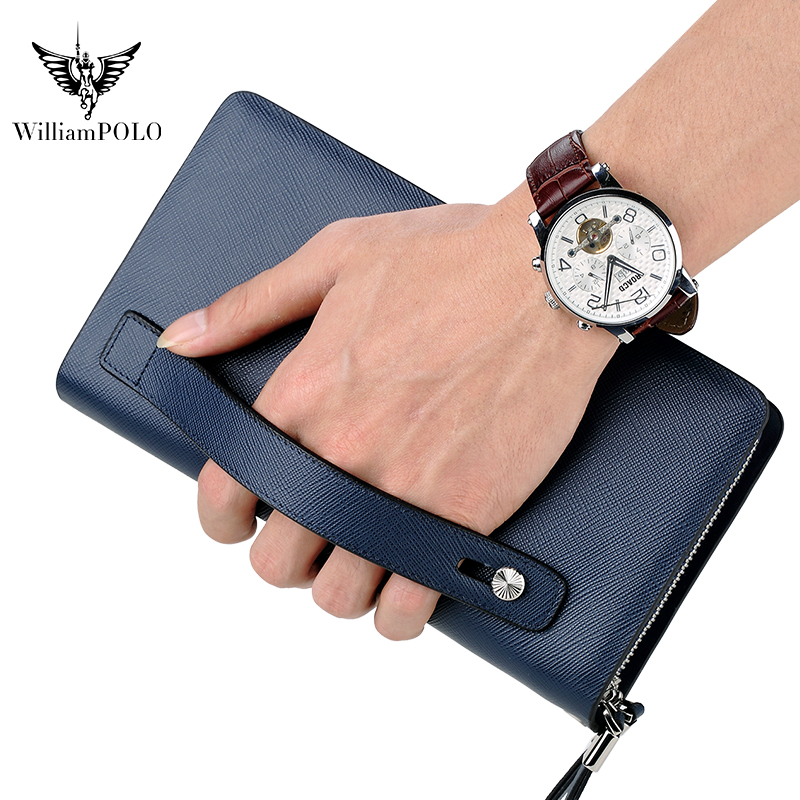 WILLIAMPOLO Luxury Men's Leath - Luxury Bags Office recension och pris