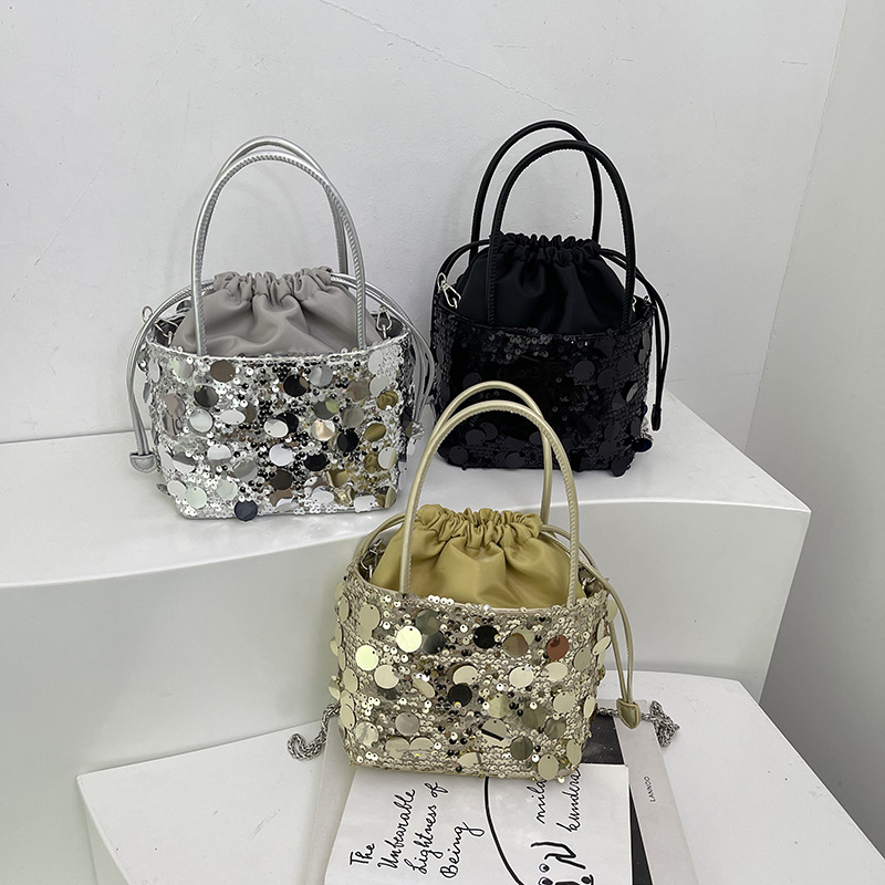 Light Luxury Sequins Bucket Ha - Luxury Bags News recension och pris