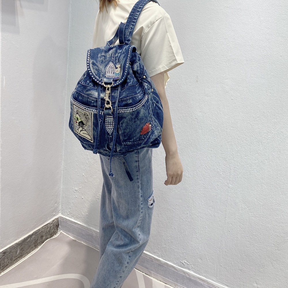 iPinee Luxury Denim Women Back - Luxury Bags Denim recension och pris