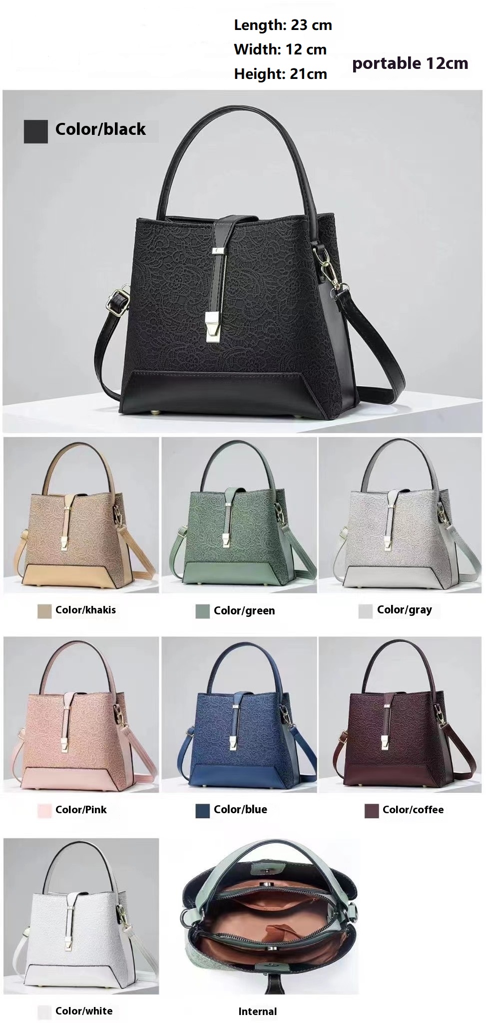 New Luxury Tote Bag Leather Cl - Luxury Bags Tote recension och pris