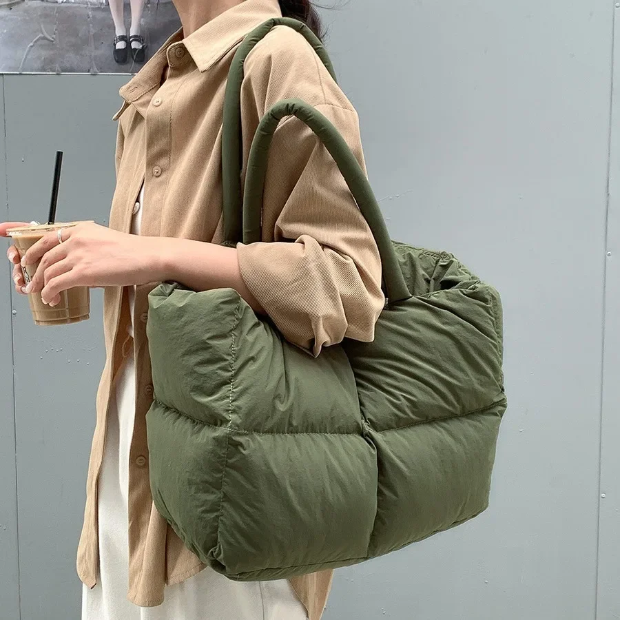 Cotton Padded Tote Large Quilt - Luxury Bags Tote recension och pris