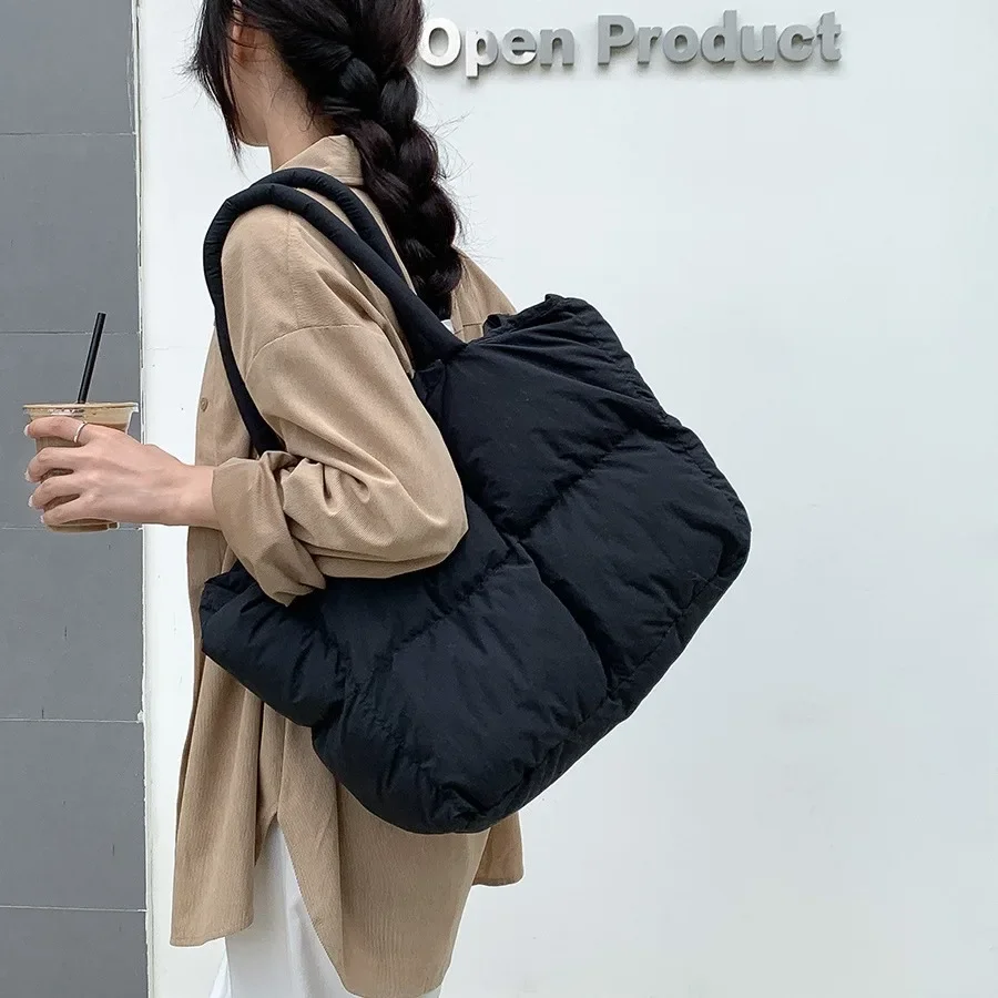 Cotton Padded Tote Large Quilt - Luxury Bags Tote recension och pris