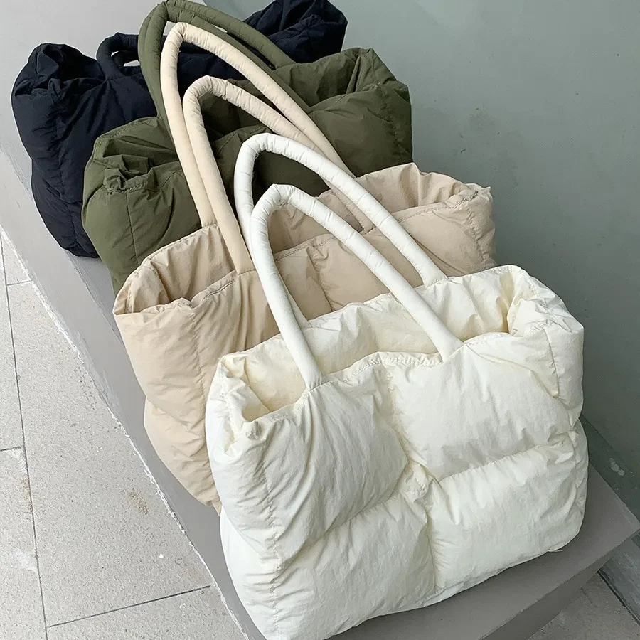 Cotton Padded Tote Large Quilt - Luxury Bags Tote recension och pris