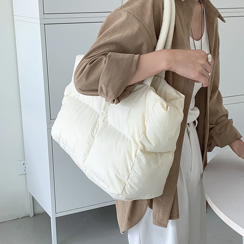 Cotton Padded Tote Large Quilt - Luxury Bags Tote recension och pris