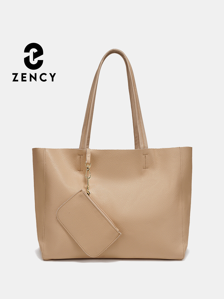 Zency Genuine Leather Large To - Luxury Bags Tote recension och pris