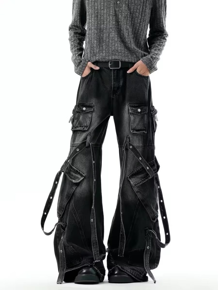 2026 Punk Y2K Style Multi Pock - Luxury Bags Denim recension och pris