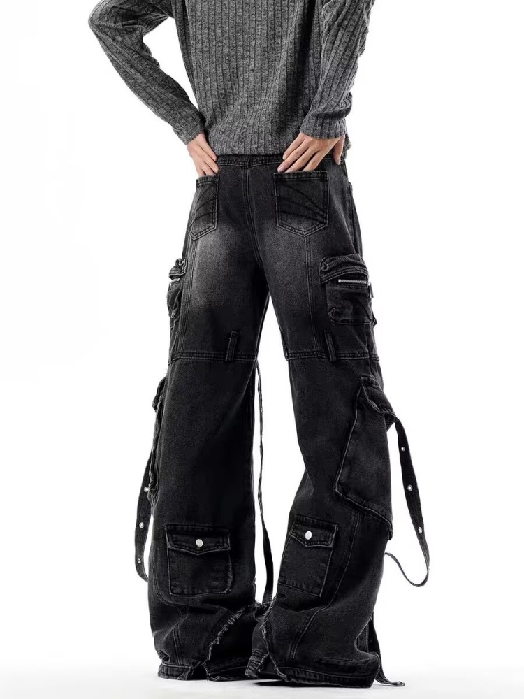2026 Punk Y2K Style Multi Pock - Luxury Bags Denim recension och pris