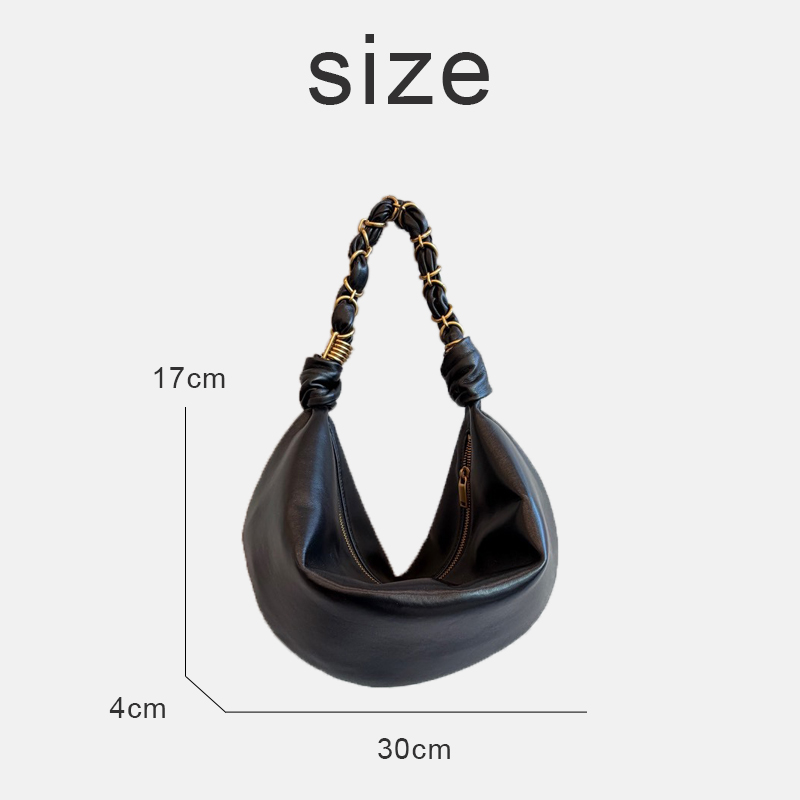 Leather Half Moon Bags For Wom - Luxury Bags 2026 recension och pris