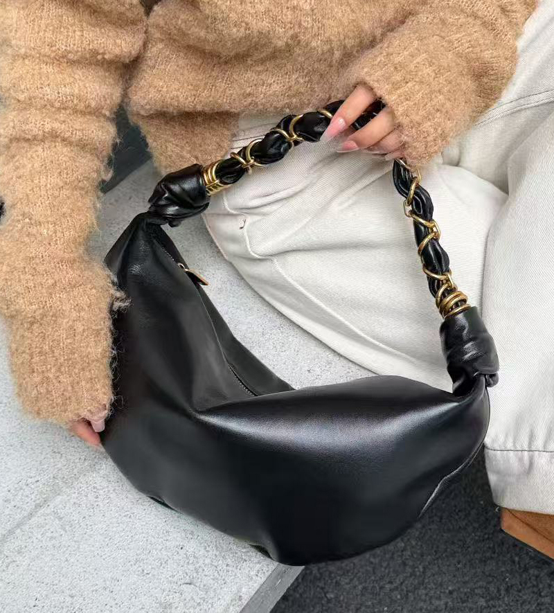 Leather Half Moon Bags For Wom - Luxury Bags 2026 recension och pris