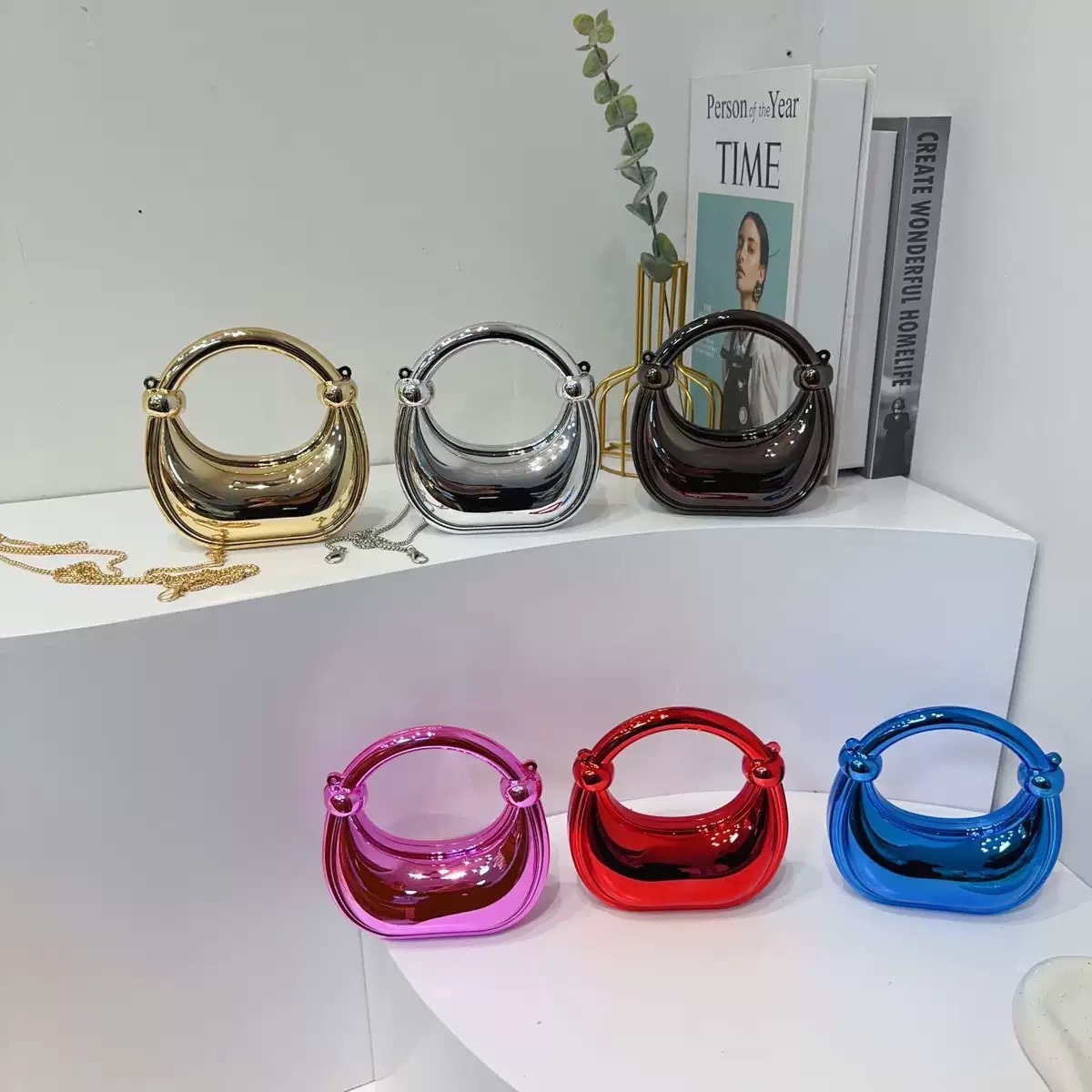 Mini Golden Evening Bag Purses - Luxury Bags Designer recension och pris