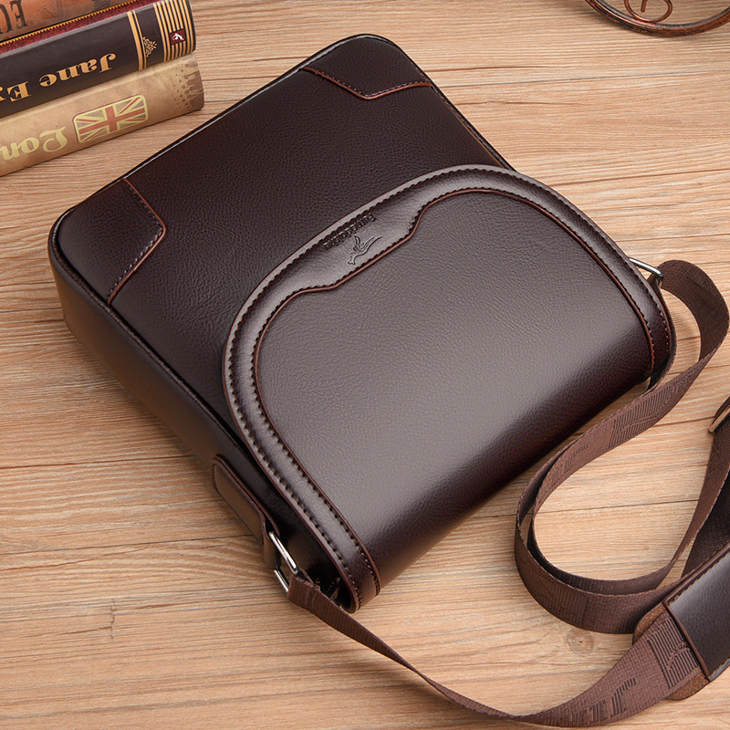 Luxury Brand Men Leather Shoul - Luxury Bags Office recension och pris