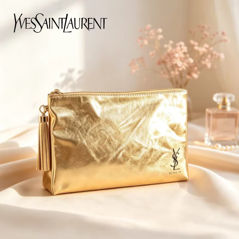 YSL Golden Cosmetic Bag, Porta - Luxury Bags For Travel recension och pris
