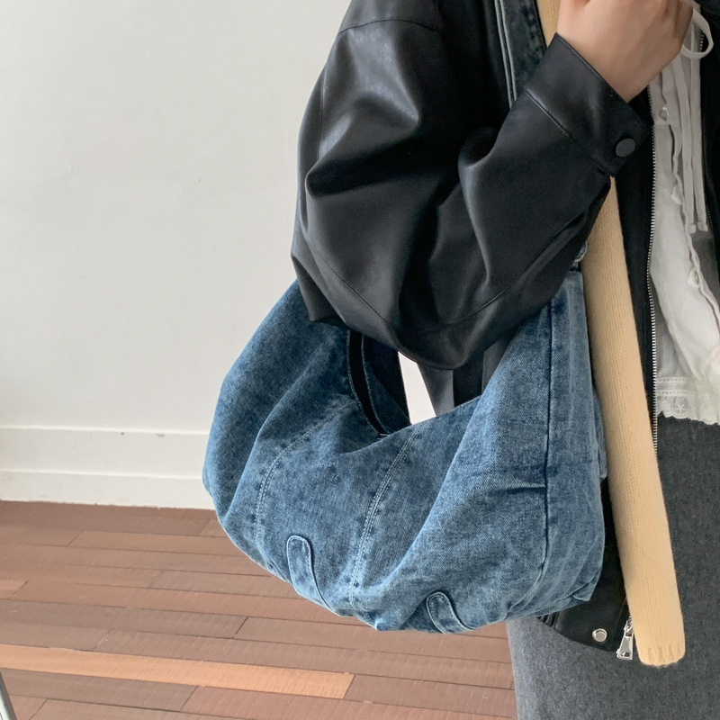 Casual Denim Large Capacity Cr - Luxury Bags Denim recension och pris
