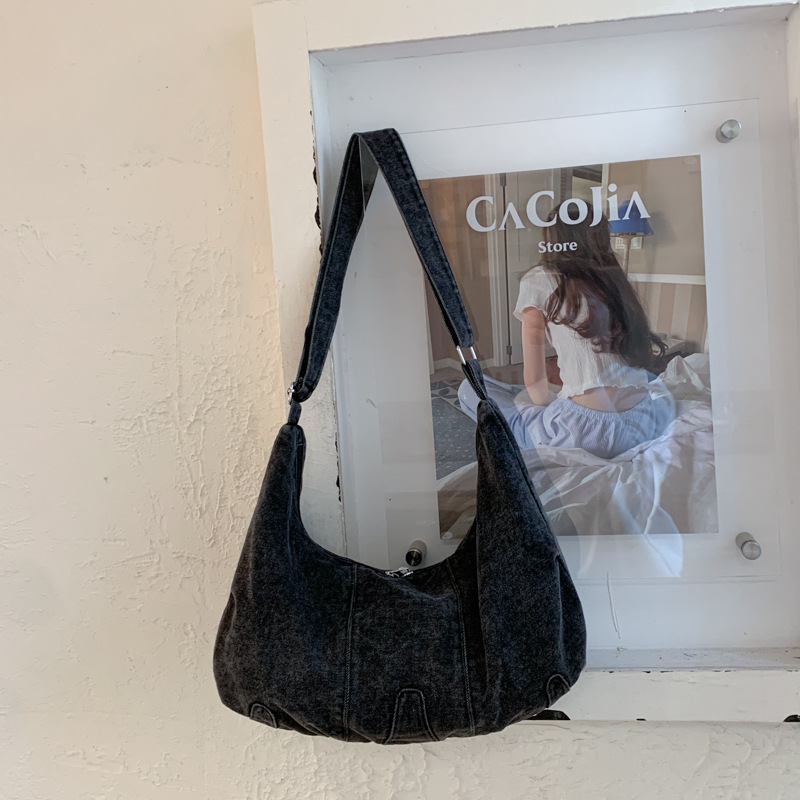 Casual Denim Large Capacity Cr - Luxury Bags Denim recension och pris