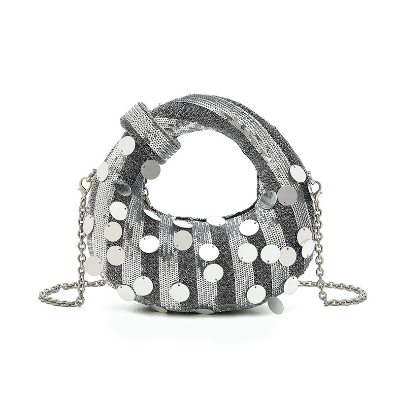 Half Moon Evening Clutch Party - Luxury Bags Denim recension och pris