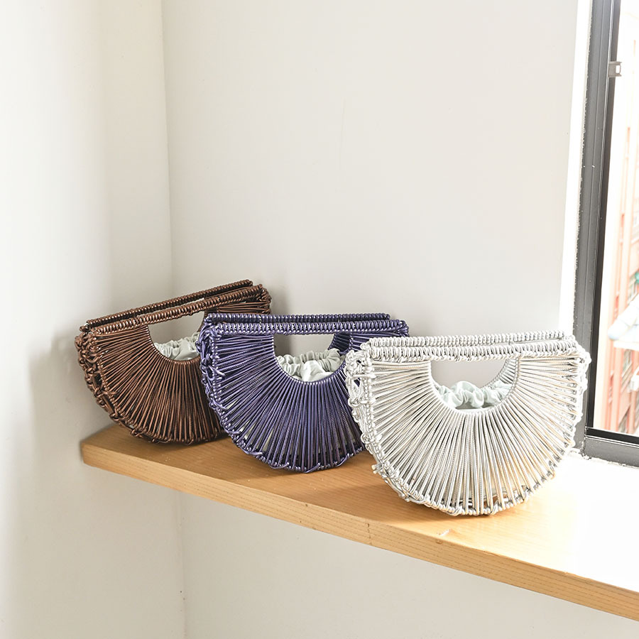 Metal Style Hollow Out Woven C - Luxury Bags Europe recension och pris