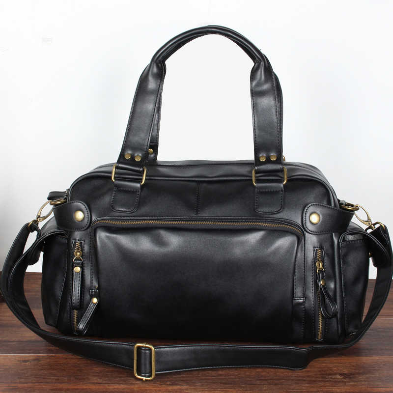 Casual Boston Handbag Men Luxu - Luxury Bags For Travel recension och pris