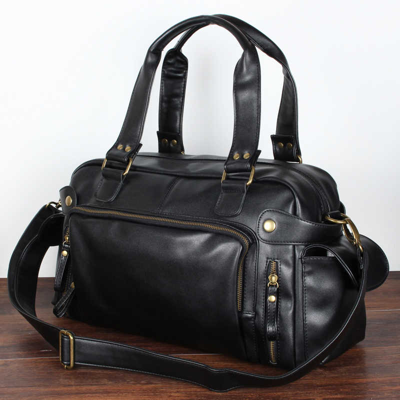 Casual Boston Handbag Men Luxu - Luxury Bags For Travel recension och pris
